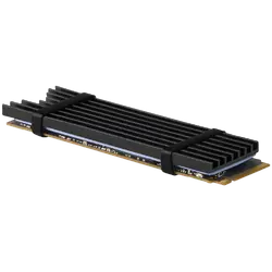 AXAGON CLR-M2L3 passive - M.2 SSD, 80mm SSD, ALU body, silicone thermal pads, height 3mm