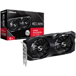 Видео карта ASROCK RX 7600 Challenger OC 8GB GDDR6