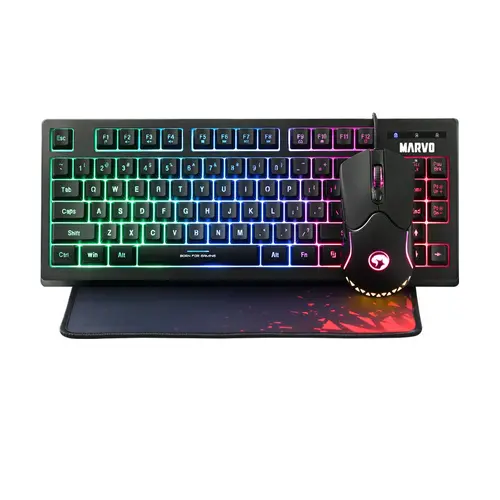 Marvo Геймърски комплект Gaming COMBO CM310 3-in-1 - Keyboard, Mouse 1000 Hz, Mousepad - MARVO-CM310 Marvo Геймърски комплект Gaming COMBO CM310 3-in-1 - Keyboard, Mouse 1000 Hz, Mousepad - MARVO-CM310