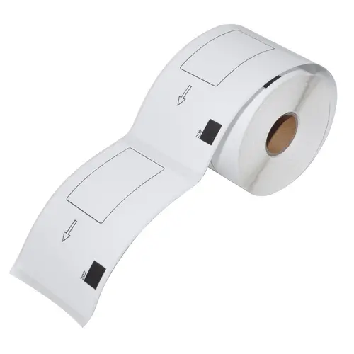 Makki съвместими етикети Brother DK-11202 ROLL ONLY - Shipping Labels, 62mmx100mm, 300 labels per roll, Black on White - MK-DK-11202-RO