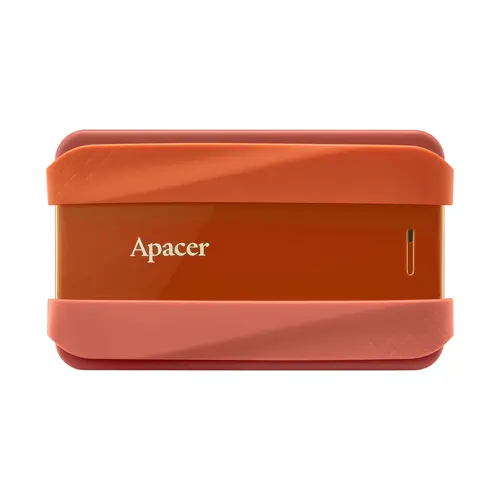 Твърд диск, Apacer AC533, 1TB 2.5" SATA HDD USB 3.2 Portable Hard Drive Plastic / Rubber Garnet red