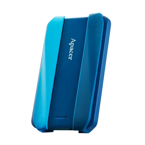 Твърд диск, Apacer AC533, 1TB 2.5" SATA HDD USB 3.2 Portable Hard Drive Plastic / Rubber Vibrant blue