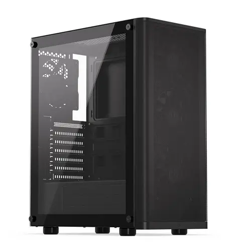 Endorfy Ventum 200 Air, Mid-Tower, ATX/mATX/mITX, 2x USB-A (3.1 GEN 1), 1x Audio/1x Mic, 4x STRATUS 120 PWM fans, Tempered Glass, Mesh Front Panel, 440×216×373mm, 3 Year Warranty