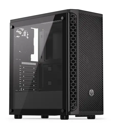 Endorfy Signum 300 Air, Mid-Tower, ATX/mATX/mITX, 2x USB-A (3.1 GEN 1), 1x Audio/1x Mic, 4x STRATUS 120 PWM fans, Tempered Glass, Mesh Front Panel, 413×216×447mm, 3 Year Warranty
