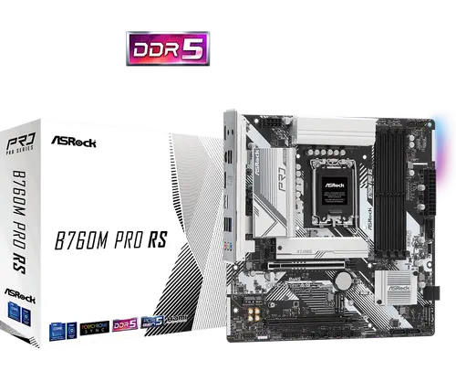 ASROCK B760M Pro RS mATX LGA1700 DDR5