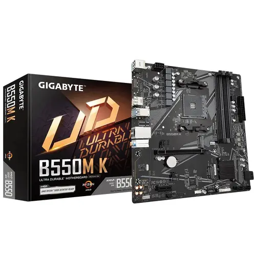 Дънна платка, GIGABYTE GB B550M K /AM4