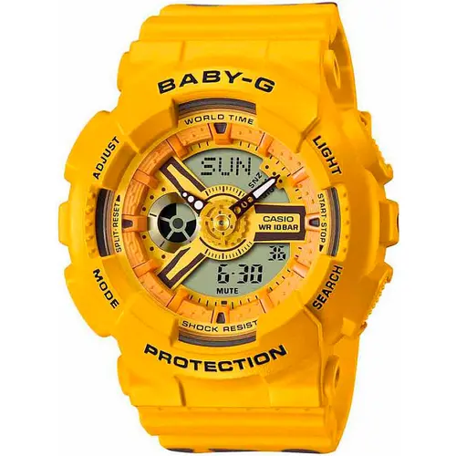 Дамски часовник Casio Baby-G Summer Lover Honey - BA-110XSLC-9AER