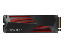 Твърд диск, Samsung SSD 990 PRO 1TB Heatsink PCIe 4.0 NVMe 2.0 M.2 V-NAND 3-bit MLC, 256-bit Encryption, Read 7450 MB/s Write 6900 MB/s