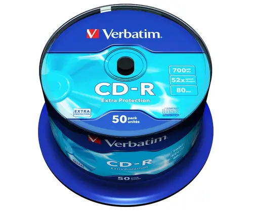 Медия, Verbatim CD-R 700MB 52X EXTRA PROTECTION SURFACE (50 PACK)