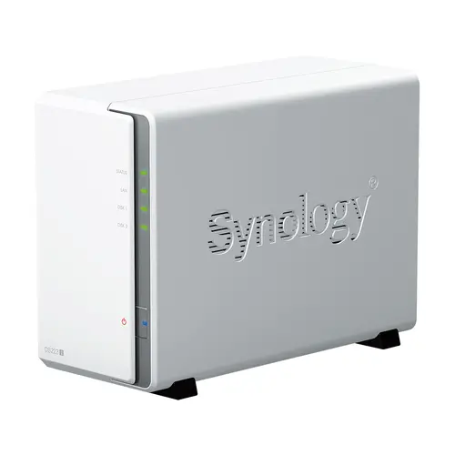 Мрежов сторидж Synology DS223j, За 2 диска, Realtek RTD1619B 4-core 1.7GHz, 1 GB