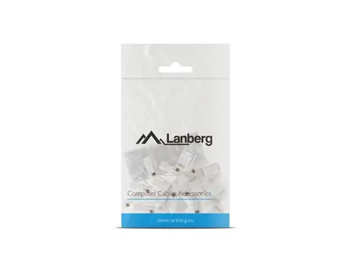 Конектор, Lanberg RJ-45 UTP CAT.6 plug 8P8C (20 pcs)