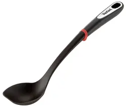 Лъжица, Tefal K2060514, Ingenio, Spoon, Kitchen tool, Termoplastic, 39.8x9x4.6cm, Up to 230°C, Dishwasher safe, black