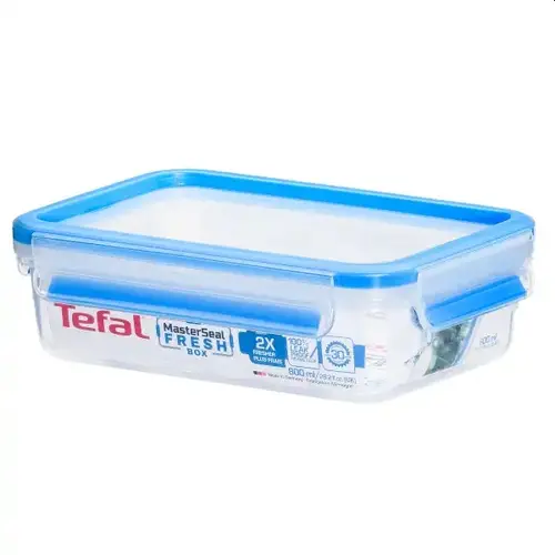 Кутия за съхранение, Tefal K3021812 CLIP&CLOSE rect 0.80L TEF