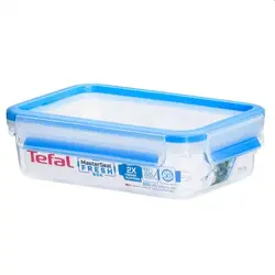 Кутия за съхранение, Tefal K3021812 CLIP&CLOSE rect 0.80L TEF