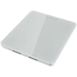 AENO Kitchen Scale KS1S Smart, Max load - 8 kg, Bluetooth, 10,000+ products & meals, 25 indicators analysis, Coffee mode, 6 unit conversion: kg, g, lb, fl, oz, ml, Material - glass