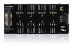 Noctua разклонител за вентилатори Fan Hub - 8 port PWM with SATA Power 5V/12V - NA-FH1