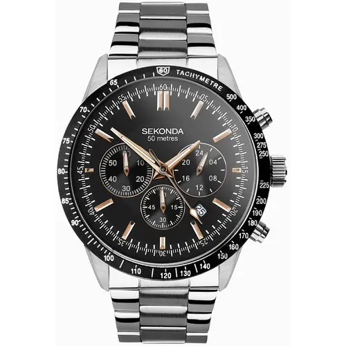 Мъжки аналогов часовник Sekonda Velocity Chronograph - S-30023.00
