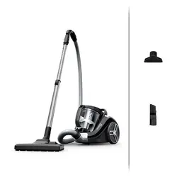 Прахосмукачка, Rowenta RO4B25EA Compact Power XXL, Black, 900W, 2.5L, 75 dB, 2in1 crevice, upholstery