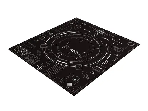 Протектор за под, Genesis Protective Floor Mat Tellur 400 Square Hud 110X100cm