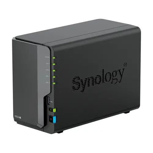 Сторидж Synology NAS Synology DS224+, За 2 диска, Малък и среден бизнес