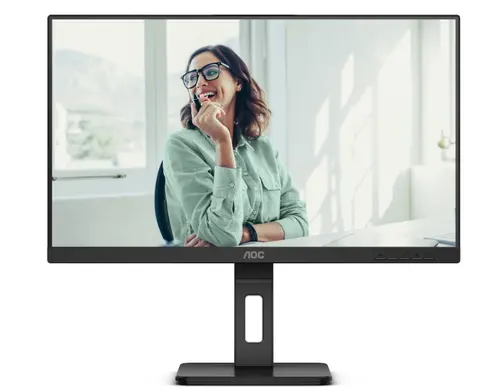 Монитор, AOC 24P3CV, 23.8" IPS WLED, 1920x1080@75Hz, 4ms GtG, 300cd m/2, 1000:1, 50M:1 DCR, Adaptive Sync, FlickerFree, Low Blue Light, 2Wx2, Tilt, Height Adjust, Pivot, Swivel, HDMI, DP, USB hub