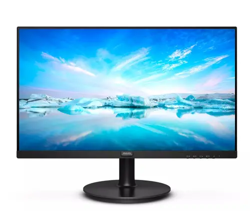 Монитор, Philips 221V8, 21.5" VA WLED, 1920x1080@75Hz, 4ms GtG, 250cd m/2, 3000:1, Mega Infinity DCR, Adaptive Sync, FlickerFree, Low Blue Mode, Tilt, D-SUB, HDMI