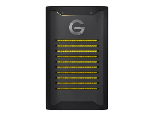 SANDISK Professional G-DRIVE ArmorLock SSD 1TB 1000MB/s USB-C 10Gbps Ultra-Rugged Encrypted Portable NVMe SSD - Black