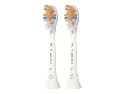 PHILIPS комплект резервни глави Sonicare A3 Premium All-in-One 2pcs бели