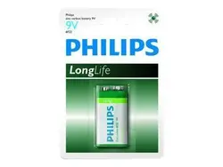 Philips Longlife 6F22 9V (E), 1-blister