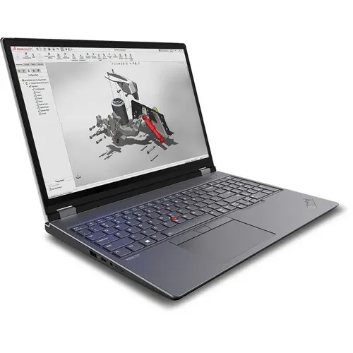 Лаптоп, Lenovo ThinkPad P16 G2 Intel Core i9-13980HX(up to 5.6GHz, 36MB), 32GB (16+16) DDR5 5600MHz, 1TB SSD, 16" WQXGA (2560x1600) IPS AG, NVIDIA RTX 2000 Ada/8GB, FHD&IR Hybrid Cam, Color Calibration, Backlit KB, WLAN, BT, SCR, FPR, Win11Pro, 3Y