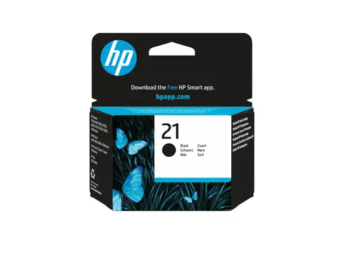 HP 21 original ink cartridge black standard capacity 5ml 190 pages 1-pack
