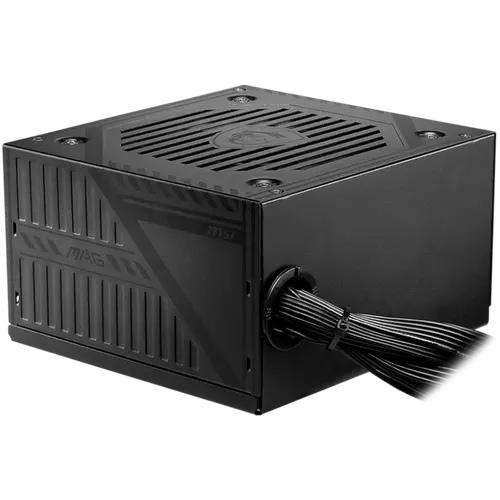 MSI MAG A600DN, 600W, 80 Plus Standart, 120mm Low Noise Fan, Protections: OCP/OVP/OPP/OTP/SCP/UVP, Dimensions: 150mmx140mmx86mm, 3Y Warranty