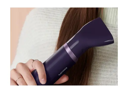 PHILIPS Уред за оформяне на прически с въздух 800W судена струя 3 приставки Йонна грижа 3 настройки за нагряване 2 за скорост