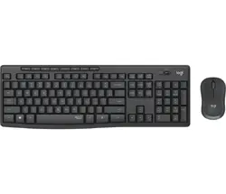 Комплект, Logitech MK295 Silent Wireless Combo - GRAPHITE - US INTL - 2.4GHZ - INTNL