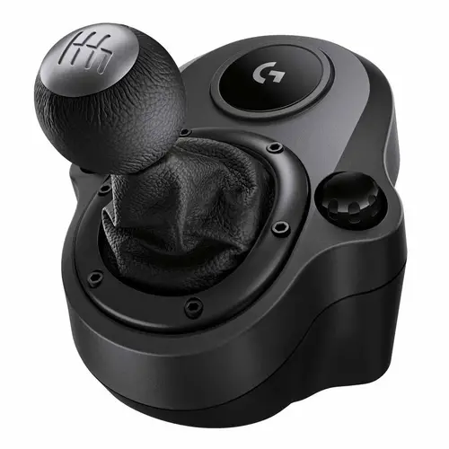 Скоростен лост, Logitech G Shifter, Six Speeds, G923, G29 AND G920 Racing Wheels, Steel, Leather