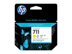 Консуматив, HP 711 3-pack 29-ml Yellow Ink Cartridges