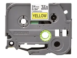Консуматив, Brother TZe-651 Tape Black on Yellow, Laminated, 24mm - Eco