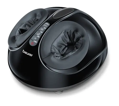 Масажор, Beurer FM 90 Shiatsu foot massager;Shiatsu and air pressure massage; Heat function; 3 massage programmes; 3 intensity levels of air compression massage; shoe size 46; washable and removable cover