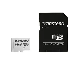 Памет, Transcend 64GB microSD w/ adapter UHS-I U1 A1