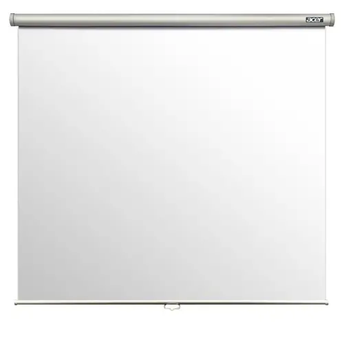 Екран, Acer M87-S01MW Projection Screen, 87" (1:1), 70''x70'' (Area 1740mm X 1740mm), Wall & Ceiling, Matte White, Manual, 5.5Kg Екран, Acer M87-S01MW Projection Screen, 87" (1:1), 70''x70'' (Area 1740mm X 1740mm), Wall & Ceiling, Matte White, Manual, 5.5Kg