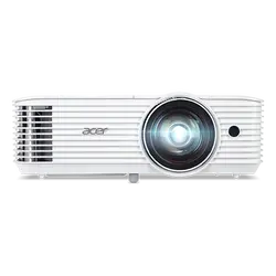 Мултимедиен проектор, Acer Projector S1286H, DLP, Short Throw, XGA (1024x768), 3500 ANSI Lumens, 20000:1, 3D, HDMI, VGA, RCA, Audio in, Audio out, VGA out, DC Out (5V/1A, USB-A), Speaker 16W, Bluelight Shield, 3.1kg, White