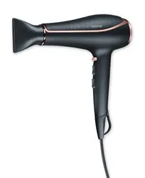 Сешоар, Beurer HC 80 Hair dryer, 2 200 W, triple ionic function, professional AC motor, 2 attachments, 3 heat settings,2 blower settings, cold air, overheating protection 