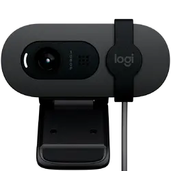 Уебкамера, Logitech Brio 100 Full HD Webcam - GRAPHITE - USB - N/A - EMEA28-935