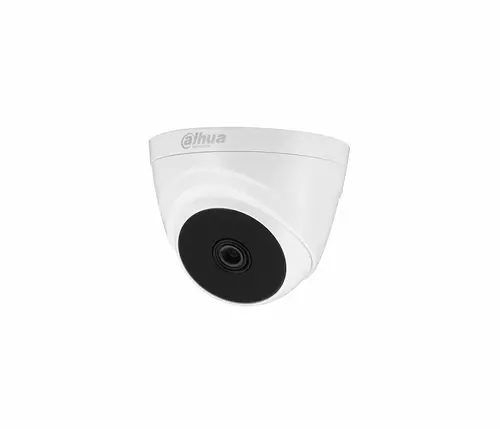 Dahua HDCVI camera 2MP, Eyeball, Day&Night, 1/2.7" CMOS, 1920×1080 Effective Pixels, 30fps@1080P, Focal Length 2.8mm, View angle 103°, IR distance up to 20m, 0.04Lux/F1.85, 0Lux IR on, indoor installation, 12V DC, max 2.3W