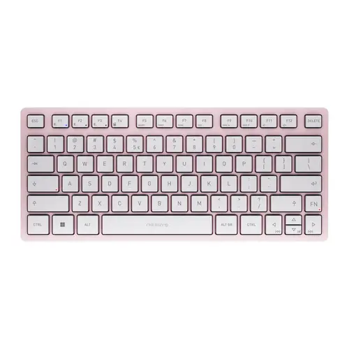 Безжична клавиатура CHERRY KW 7100 MINI BT, Bluetooth, Розова