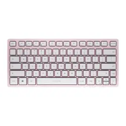 Безжична клавиатура CHERRY KW 7100 MINI BT, Bluetooth, Розова