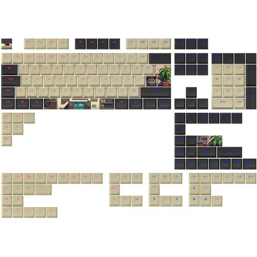 Капачки за механична клавиатура Dark Project - Arcade PBT - ANSI & ISO