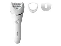 PHILIPS Епилатор серия 8000 използване на мокро и сухо за крака и тяло + 3 принадлежности