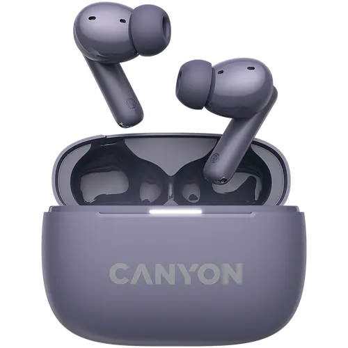 CANYON headset OnGo TWS-10 ANC+ENC Purple