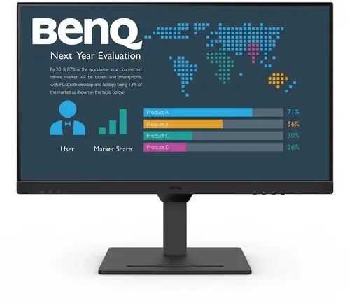 Монитор, BenQ BL2790QT 27" IPS, 5ms, QHD 2560x1440, 75Hz, 99% sRGB, Eye Reminder, Flicker-free, LBL, B.I. Gen2, ePaper, 1000:1, 20M:1 DCR, 8 bit, 350cd/m2,HDMI,DP, USB-C 60W, Daisy Chain, 3xUSB 3.2, 2Wx2, HAdj. Stand 110mm, Headph. jack, Line In,Tilt, VESA, Black